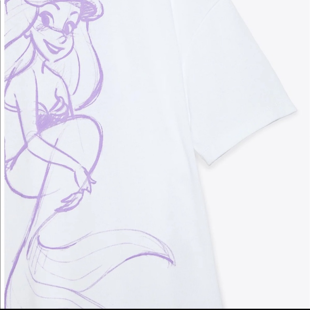 [SOLD][New] zara little mermaid shirt